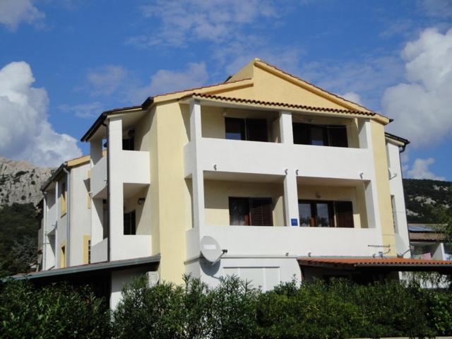 Apartmani Mirjana Studio 3 Baška Kültér fotó